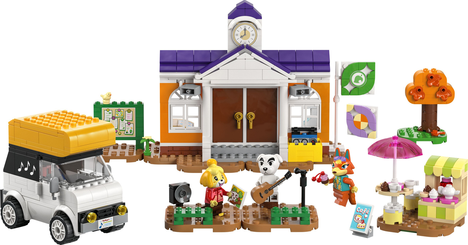 Lego Animal Crossing 77052 Koncert K.K. na placu