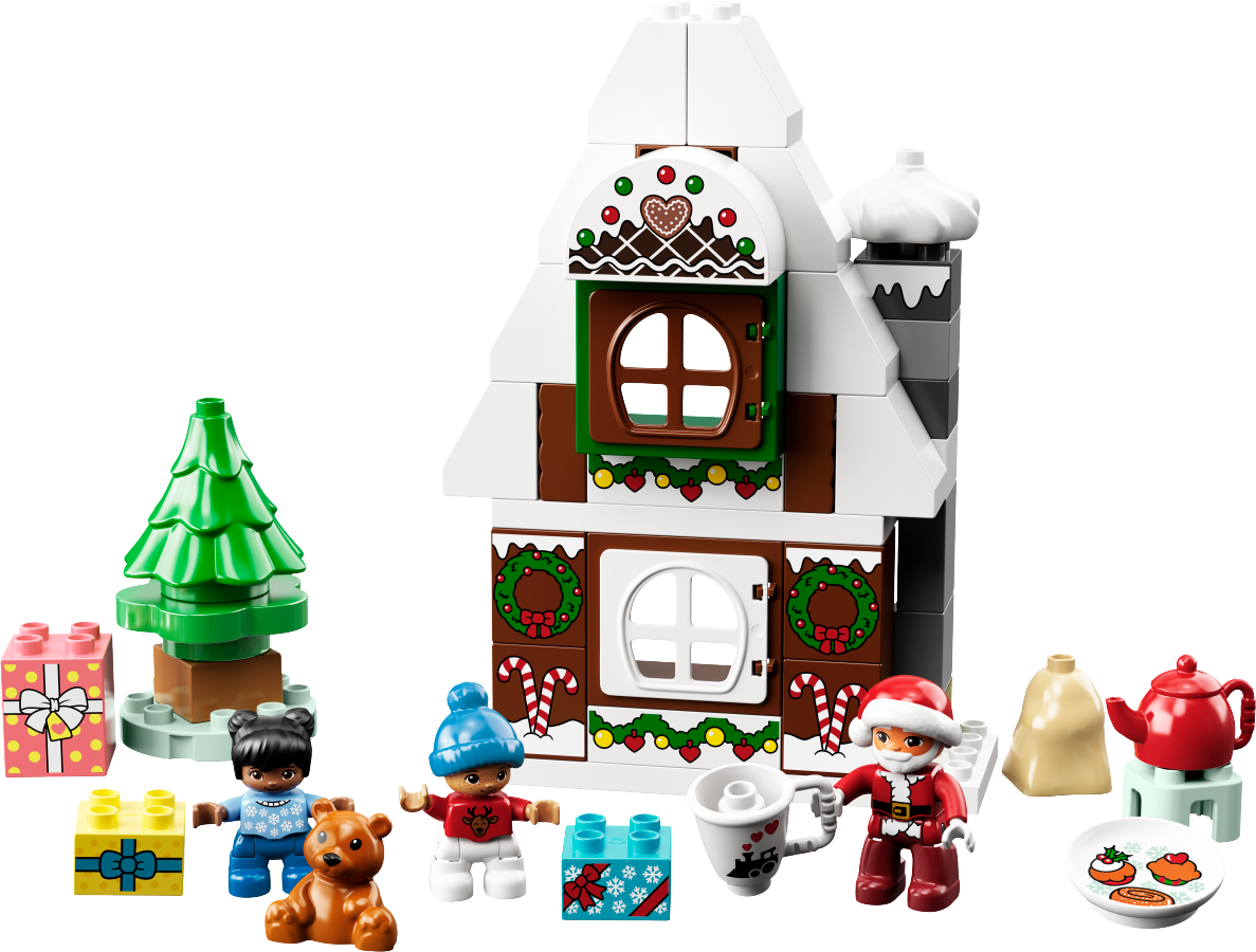 LEGO DUPLO Piernikowy domek Świętego Mikołaja 10976