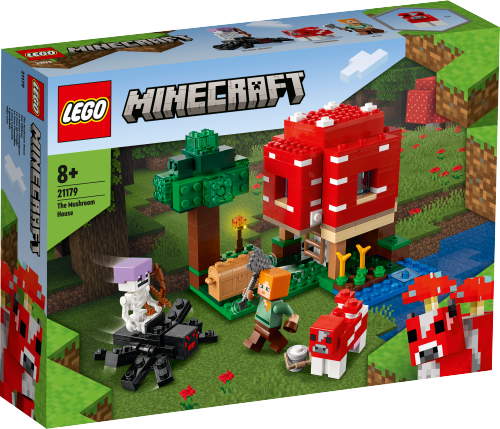 LEGO MINECRAFT Dom w grzybie 21179