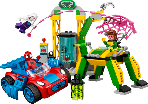 LEGO Spider-Man w laboratorium Doca Ocka 10783
