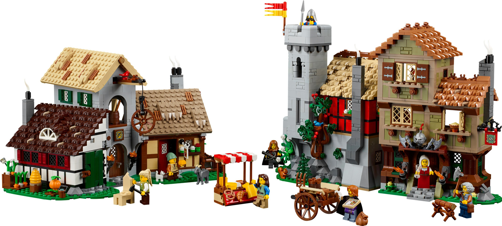 LEGO Icons 10332 Średniowieczny plac miejski