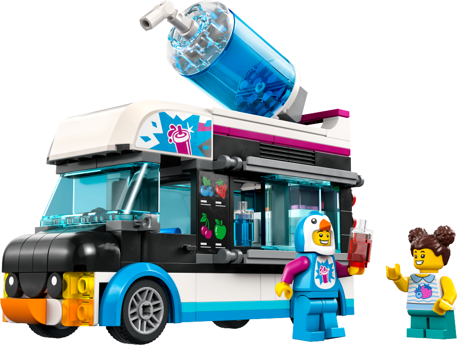 LEGO CITY Pingwinia furgonetka ze slushem 60384