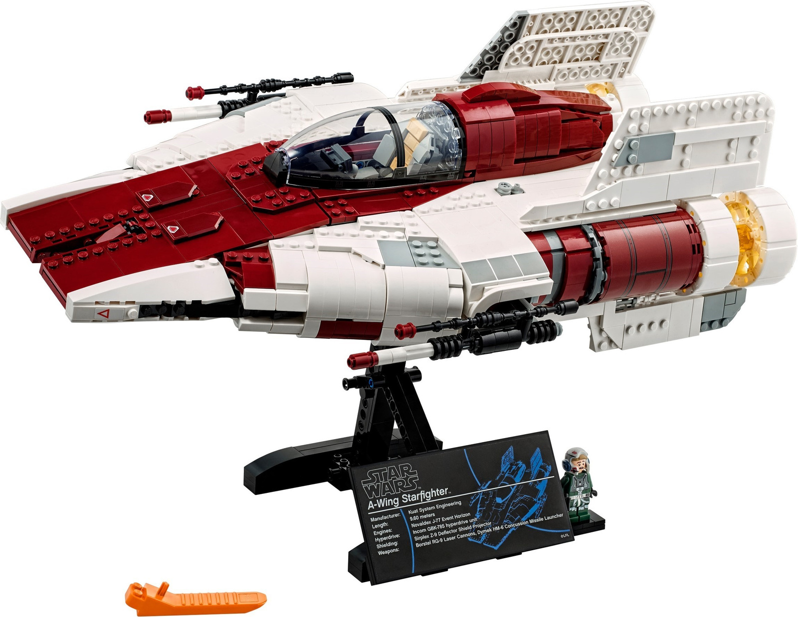 LEGO STAR WARS™  Myśliwiec A-wing  75275