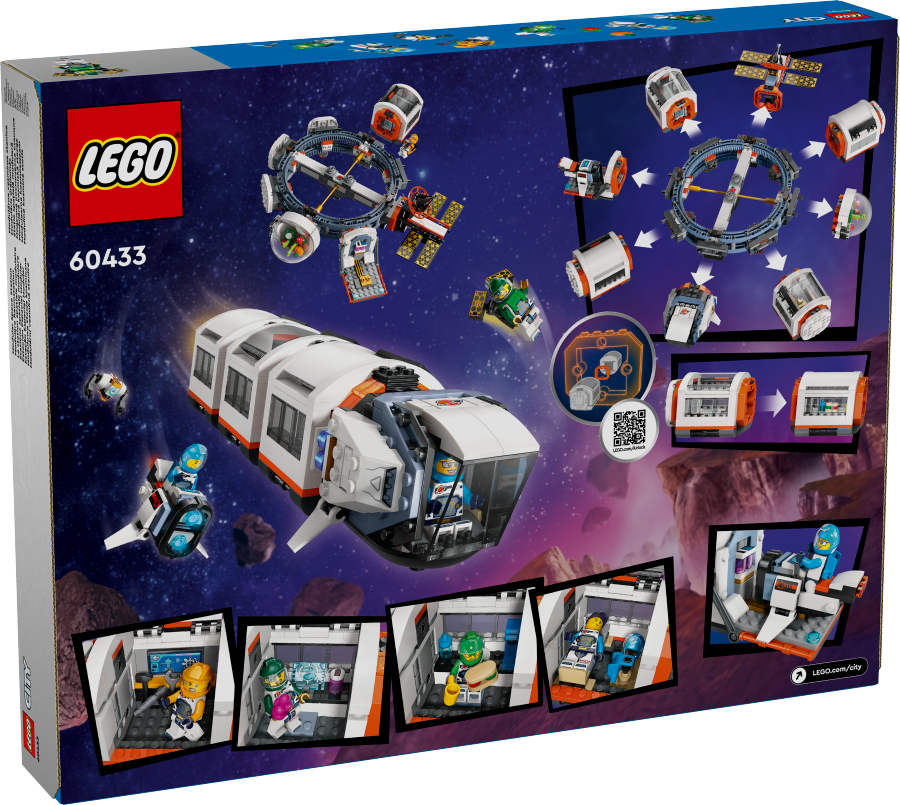 LEGO CITY Modułowa stacja kosmiczna 60433