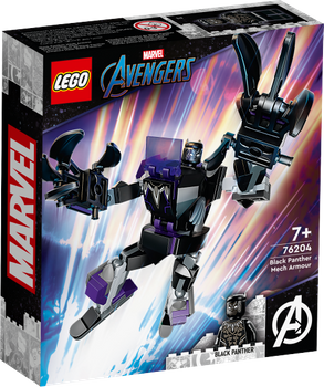 LEGO SUPER HEROES Mechaniczna zbroja Czarnej Pantery 76204