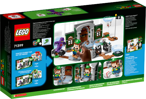 LEGO SUPER MARIO Zestaw rozszerzający Wejście do rezydencji Luigiego 71399