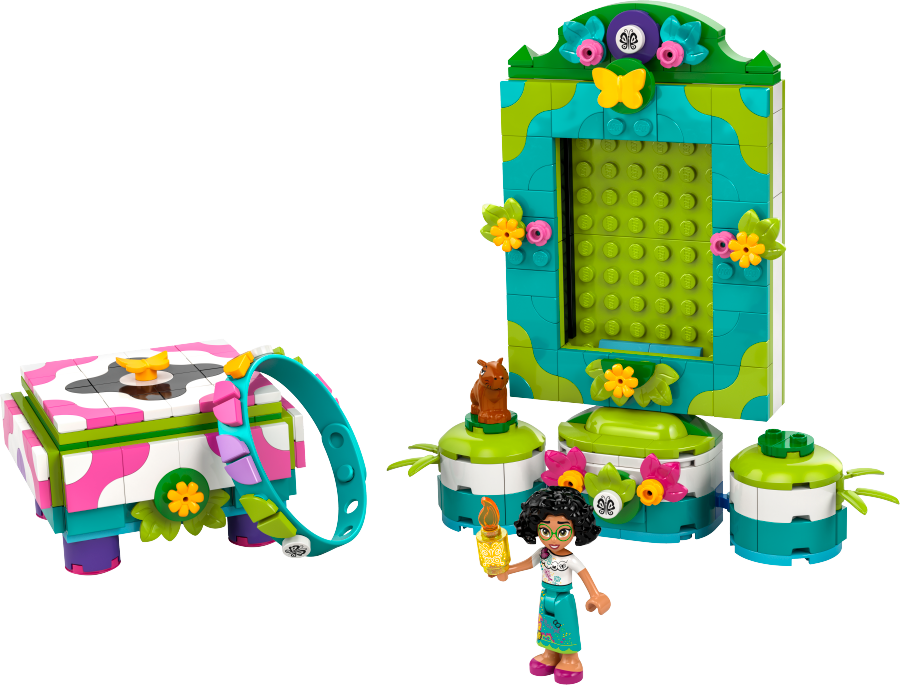 LEGO DISNEY Ramka na zdjęcia i szkatułka Mirabel 43239