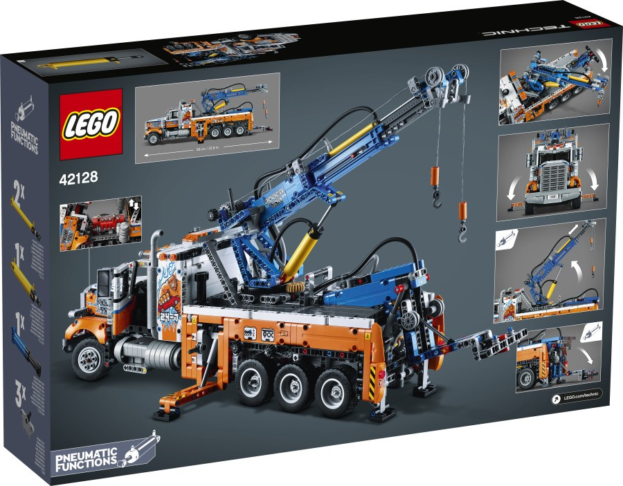 LEGO TECHNIC  Ciężki samochód pomocy drogowej 42128