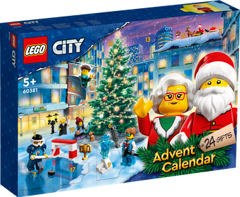 LEGO CITY Kalendarz adwentowy 2023 60381