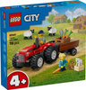 Lego City 60461 Czerwony traktor z przyczepą i owcą