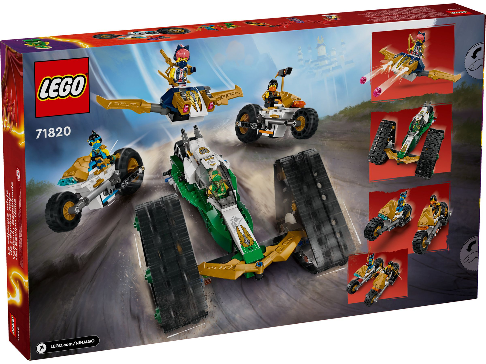 Lego Ninjago 71820 Wielofunkcyjny pojazd ninja