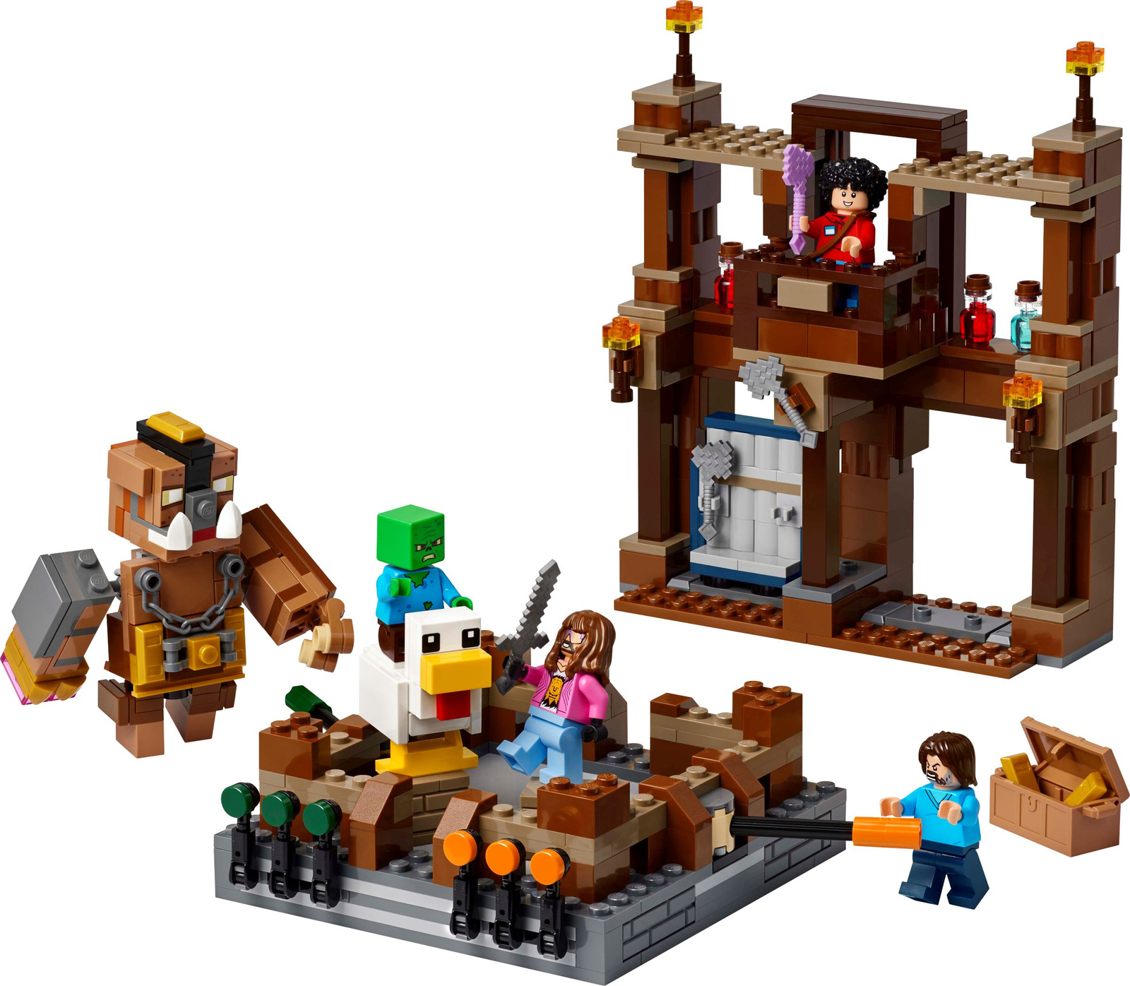 Lego Minecraft 21272 Ring w Leśnym dworze