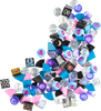 LEGO DOTS Dodatki DOTS — seria 8, błyskotki 41803