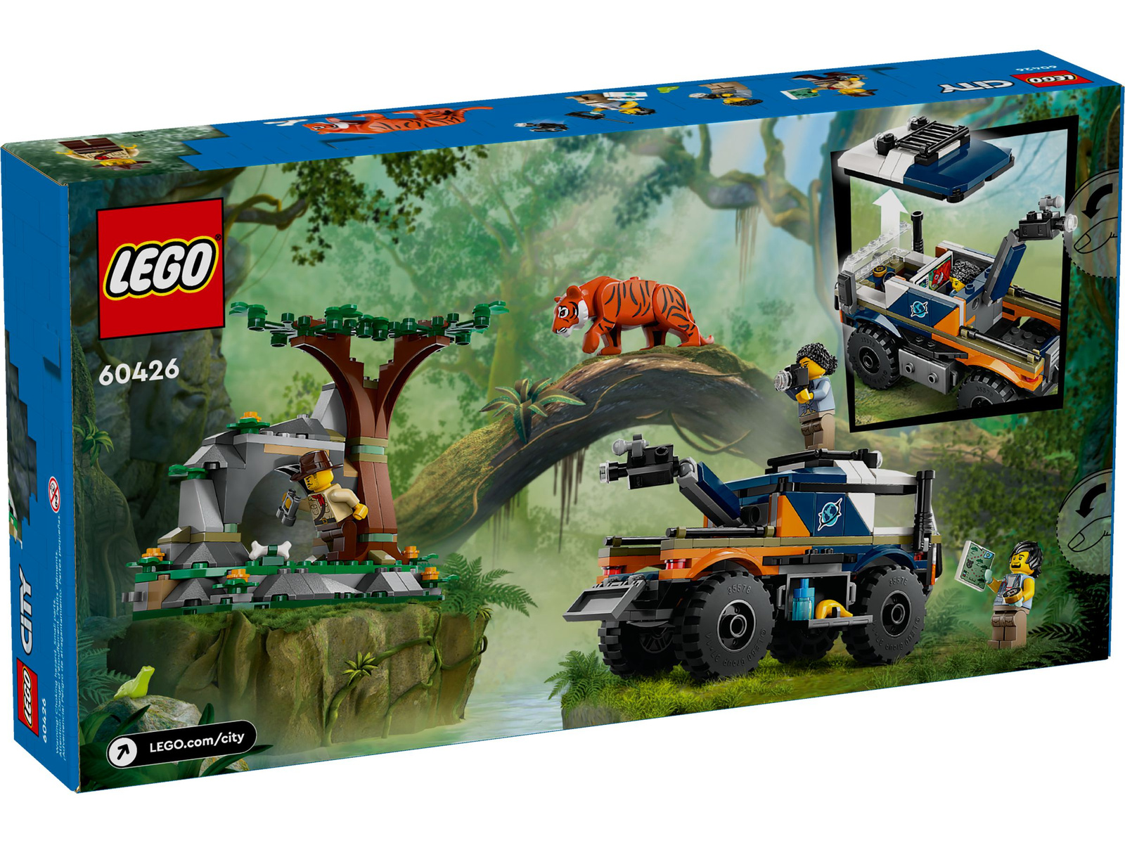 Lego City 60426 Terenówka badacza dżungli