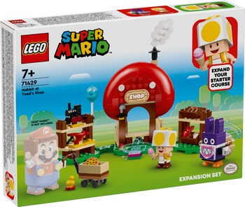 LEGO SUPER MARIO Nabbit w sklepie Toada — zestaw rozszerzający 71429