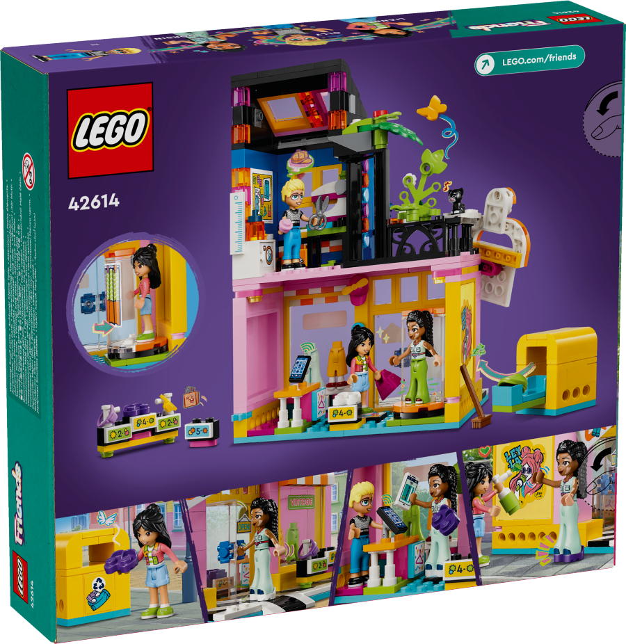 LEGO FRIENDS Sklep z używaną odzieżą 42614
