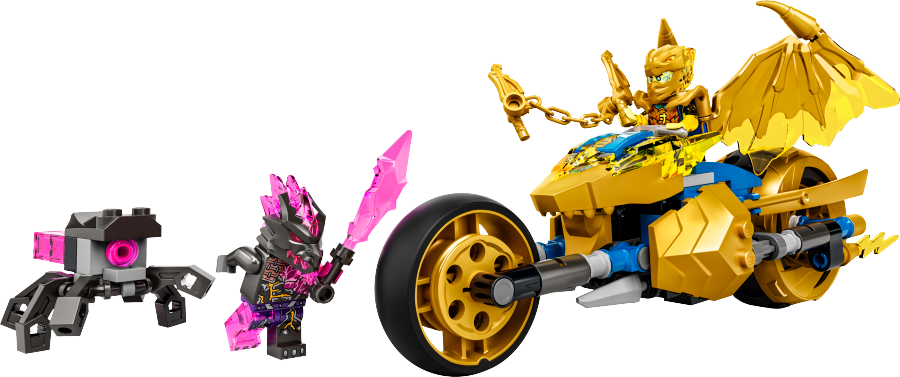 LEGO NINJAGO Złoty smoczy motocykl Jaya 71768