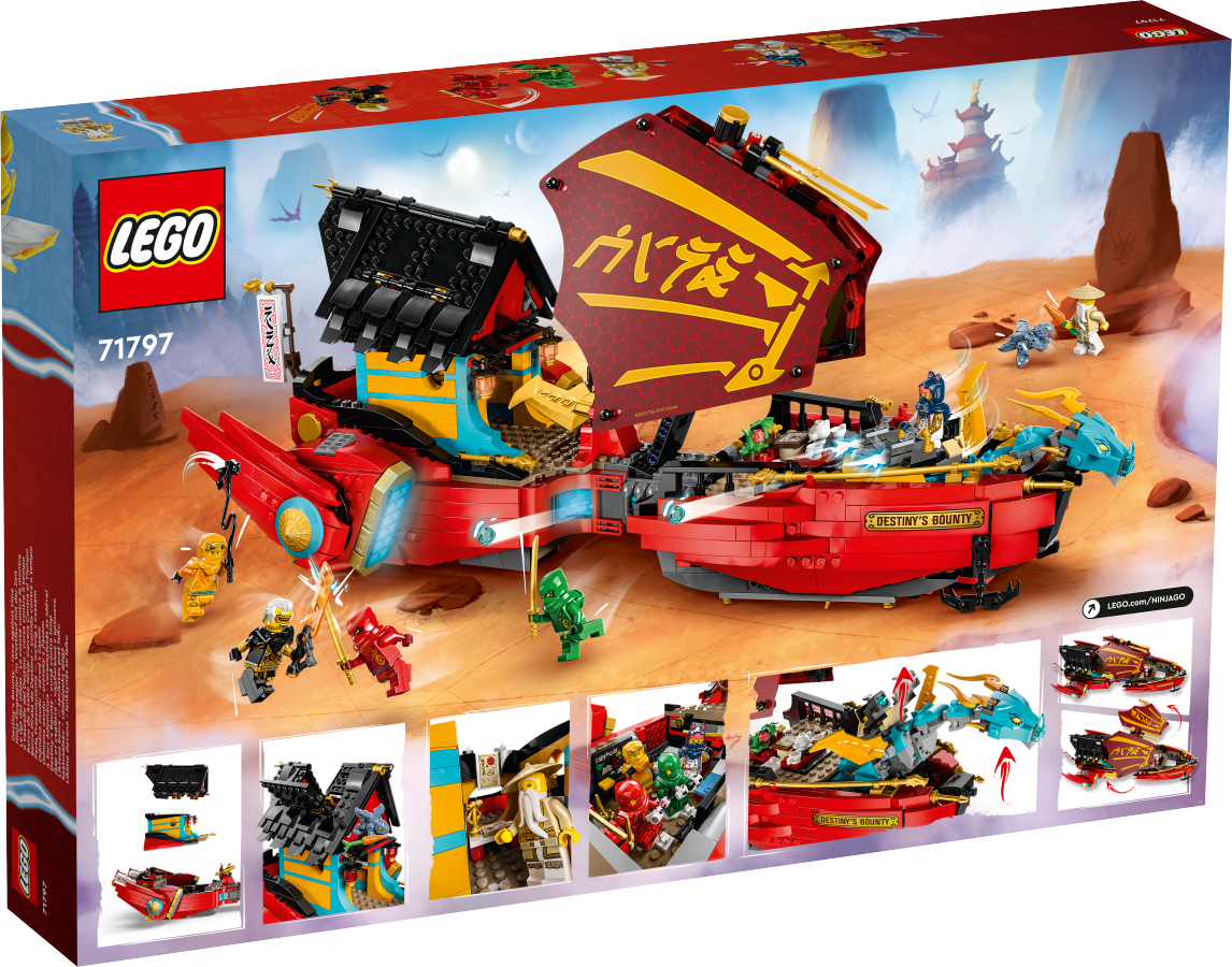 LEGO NINJAGO Perła Przeznaczenia — wyścig z czasem 71797