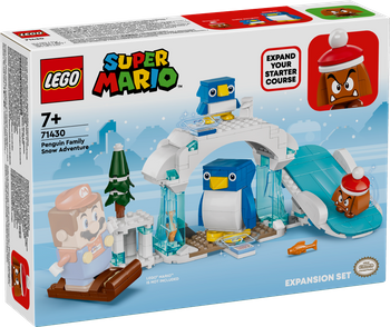 LEGO SUPER MARIO Śniegowa przygoda penguinów – zestaw rozszerzający 71430