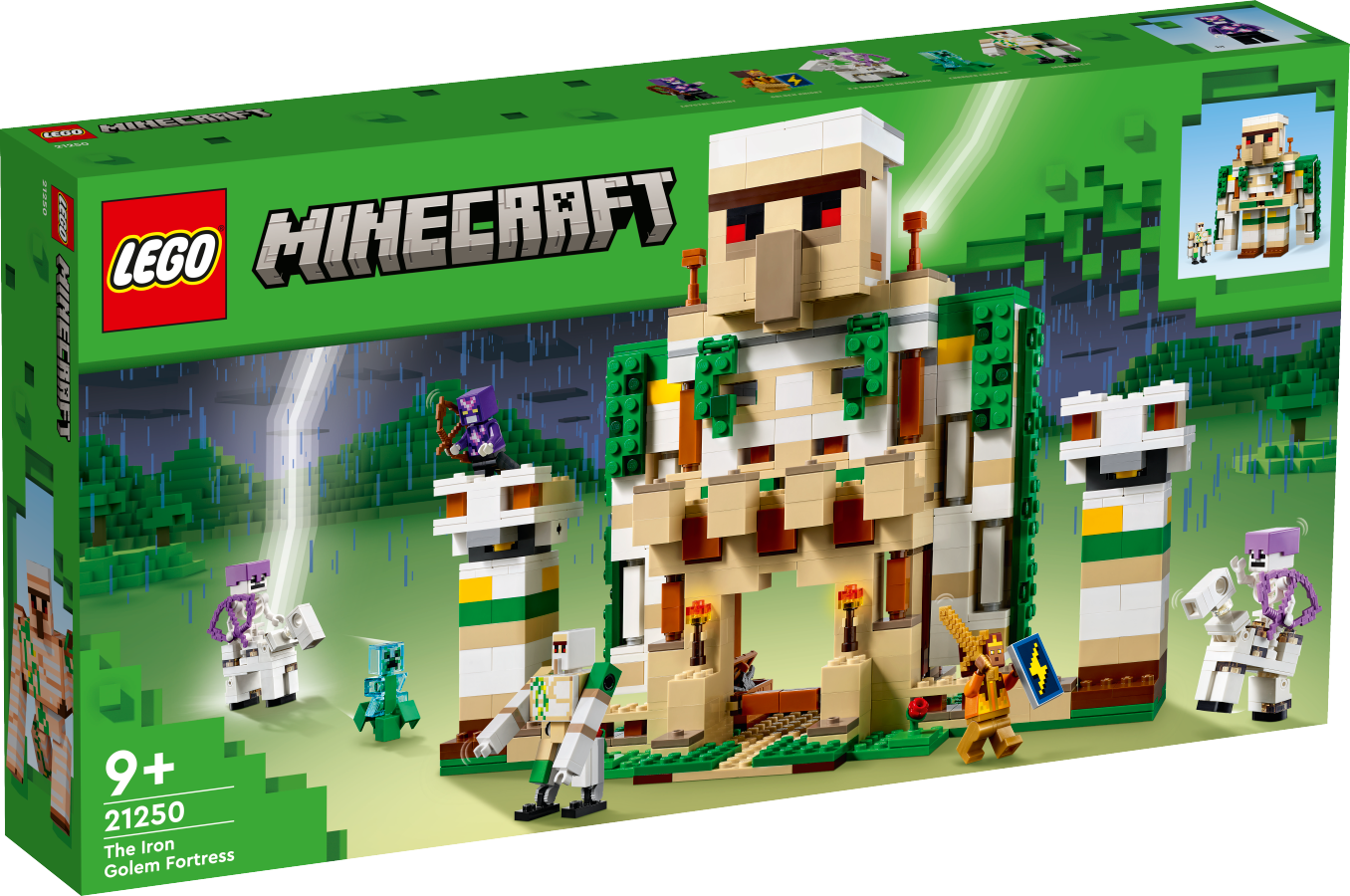 LEGO MINECRAFT Forteca żelaznego golema 21250