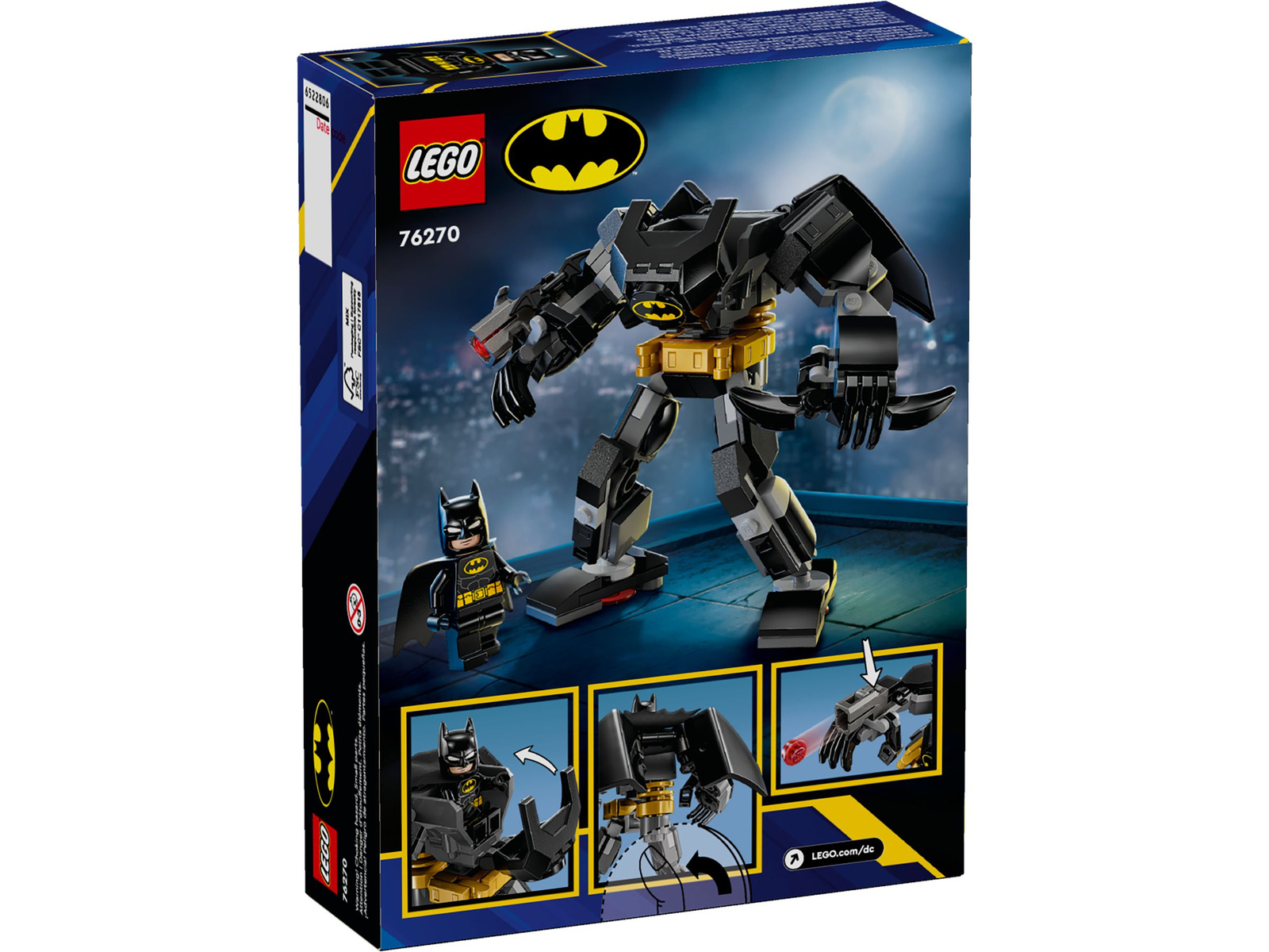 Lego Super Heroes 76270 Mechaniczna zbroja Batmana