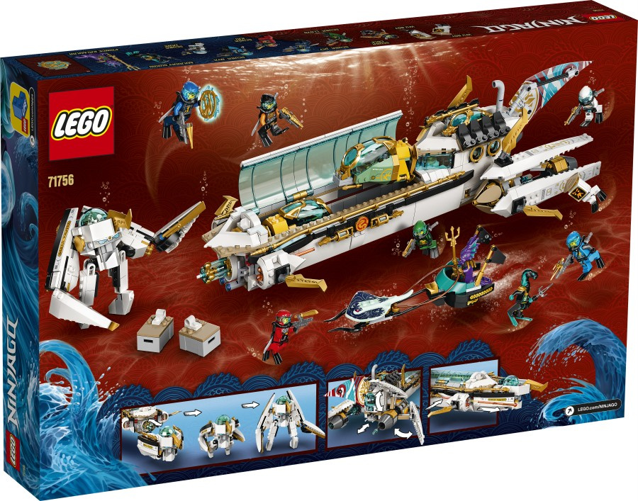 LEGO Ninjago  Pływająca Perła 71756