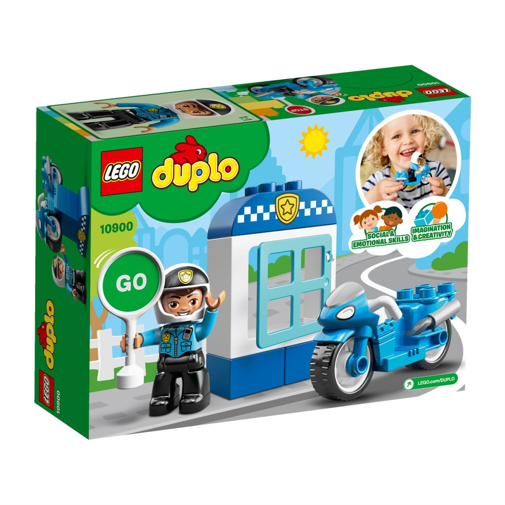 LEGO DUPLO Motocykl policyjny 10900