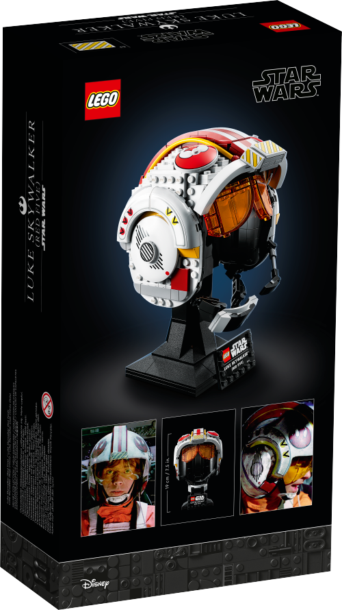 LEGO STAR WARS Hełm Luke’a Skywalkera™ — Czerwony Pięć 75327
