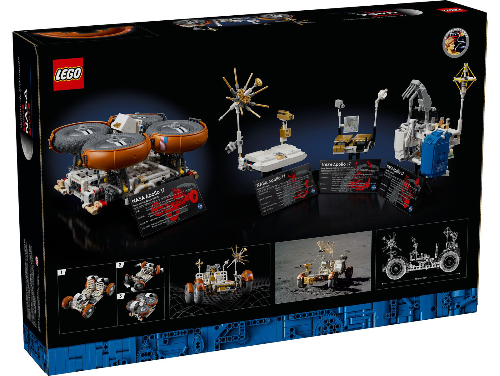 Lego Technic 42182 NASA Apollo - pojazd LRV