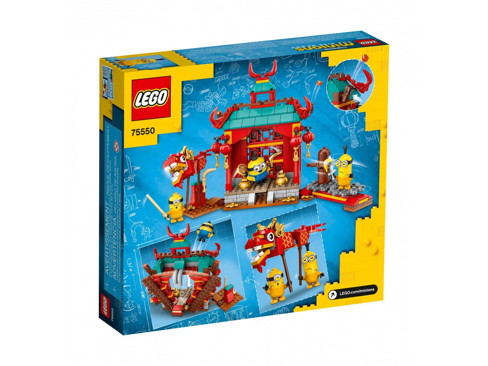 LEGO Minionki 75550 Minionki i walka kung-fu