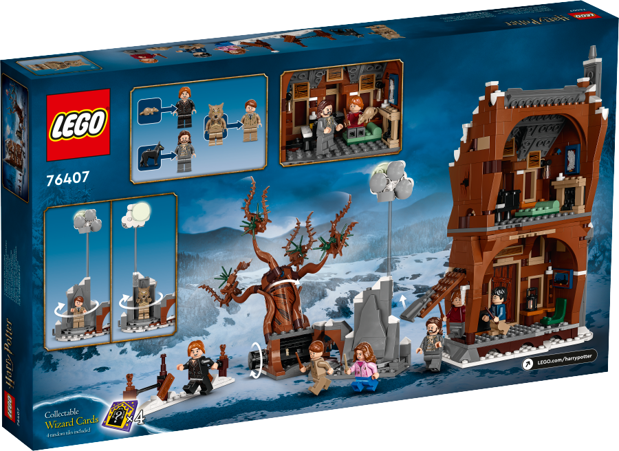 LEGO HARRY POTTER Wrzeszcząca Chata i wierzba bijąca 76407