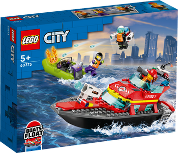 LEGO CITY Łódź strażacka 60373