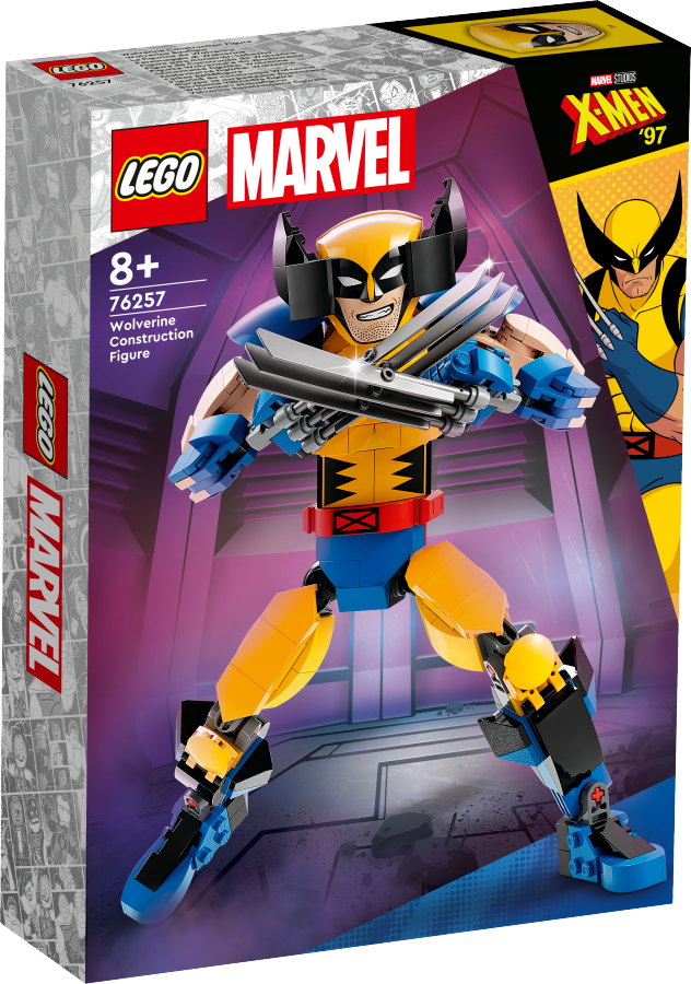 LEGO MARVEL Figurka Wolverine’a do zbudowania 76257