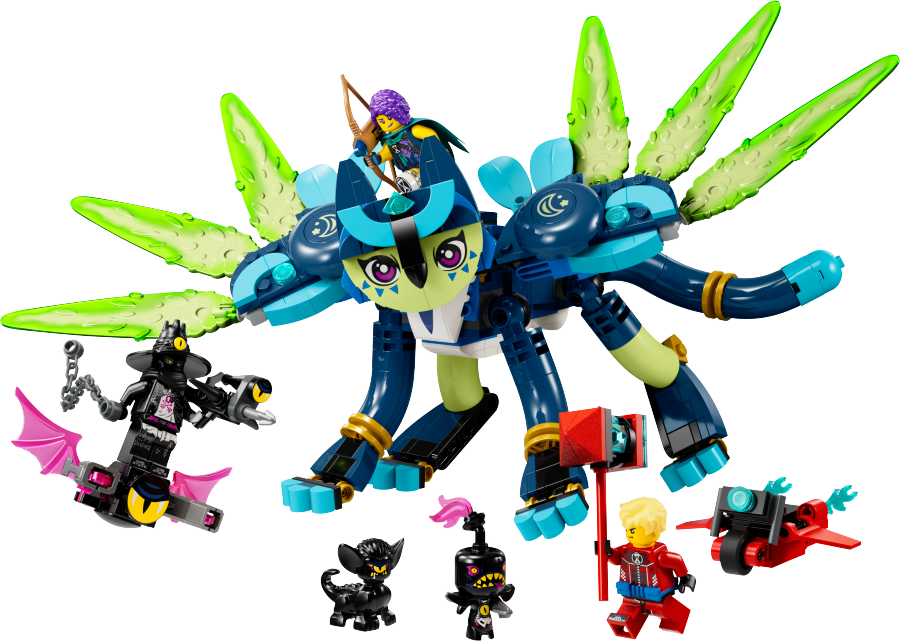 LEGO DREAMZzz Zoey i sowokot Zian 71476