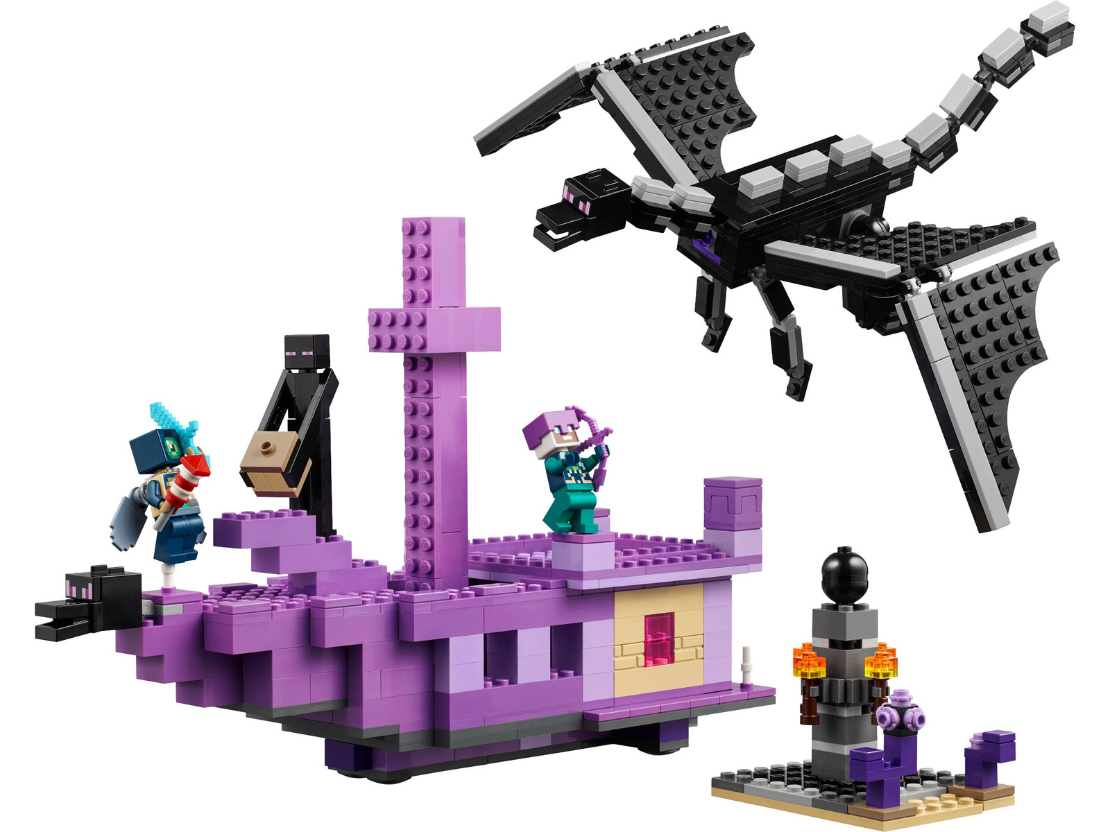 Lego Minecraft 21264 Smok Kresu i statek Kresu