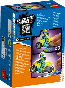 LEGO CITY Cybermotocykl kaskaderski 60358