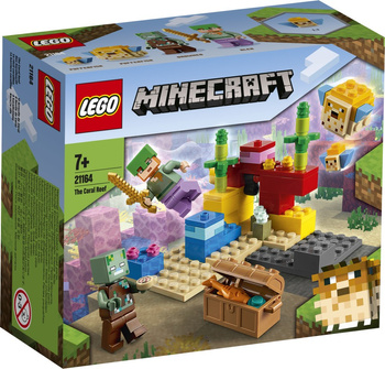 LEGO MINECRAFT  Rafa koralowa 21164