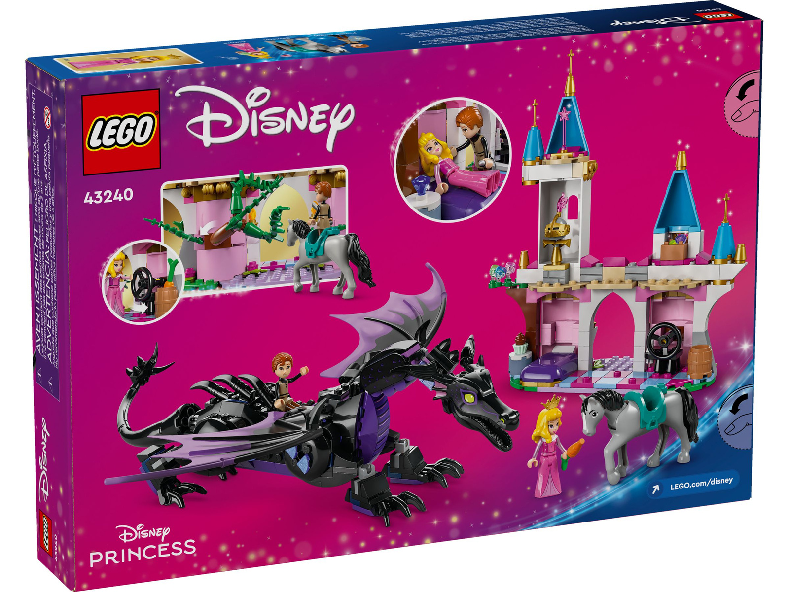 Lego Disney 43240 Diabolina jako smok
