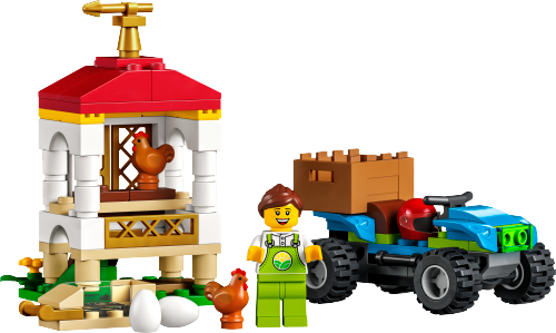 LEGO CITY Kurnik z kurczakami 60344