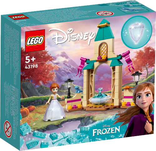 LEGO DISNEY PRINCESS Dziedziniec zamku Anny 43198