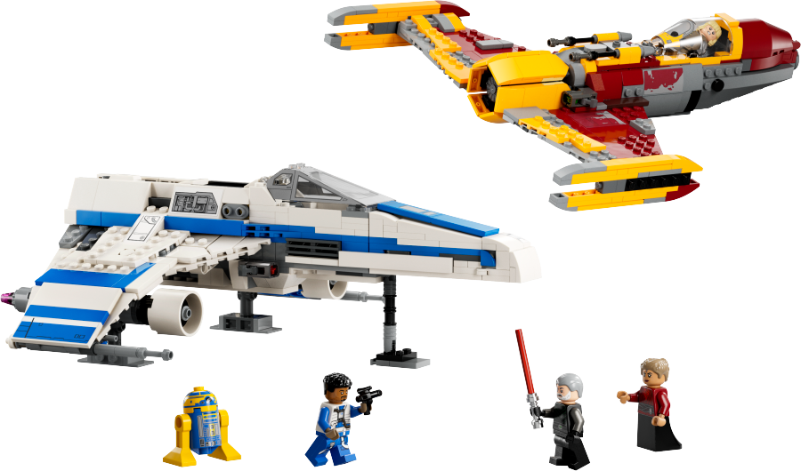LEGO STAR WARS E-Wing™ Nowej Republiki kontra Myśliwiec™ Shin Hati 75364