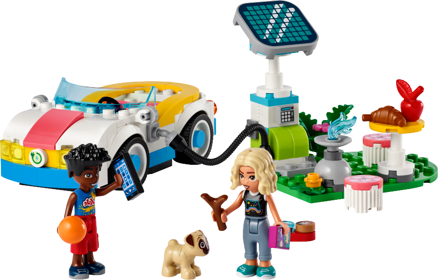 LEGO FRIENDS Samochód elektryczny i stacja ładująca 42609