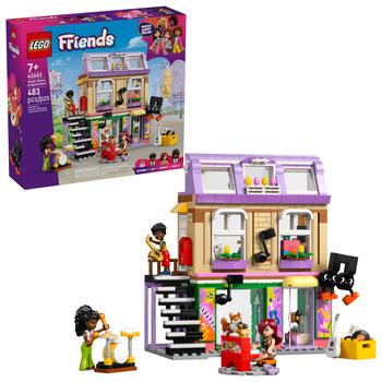 Lego Friends 42653 Sklep muzyczny i mieszkanie