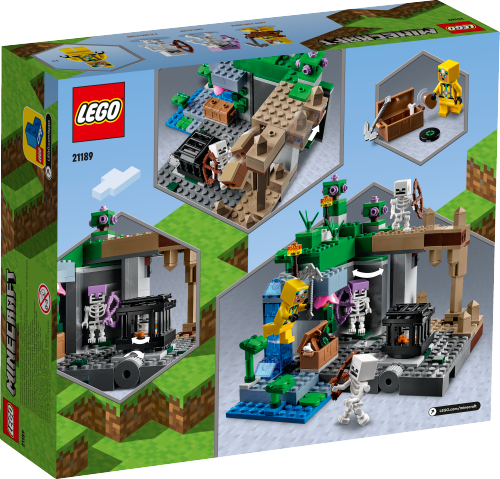 LEGO MINECRAFT Loch szkieletów 21189