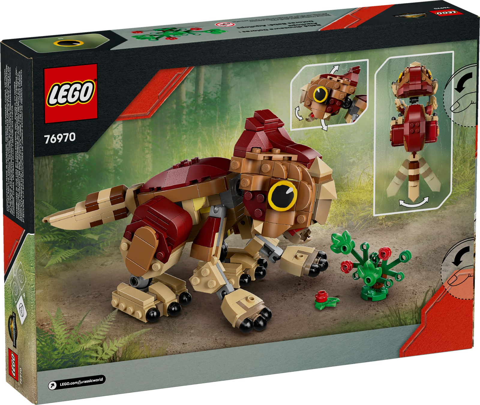 Lego Jurassic World 76970 Mały dinozaur Dolores: aquilops
