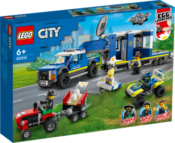 LEGO CITY Mobilne centrum dowodzenia policji 60315