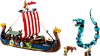 LEGO CREATOR Statek wikingów i wąż z Midgardu 31132