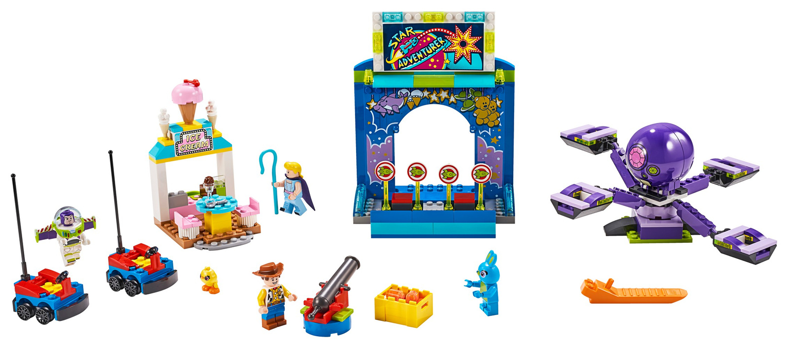 LEGO® TOY STORY 10770 KARNAWAŁOWE SZALEŃSTWO CHUDEGO I BUZZA