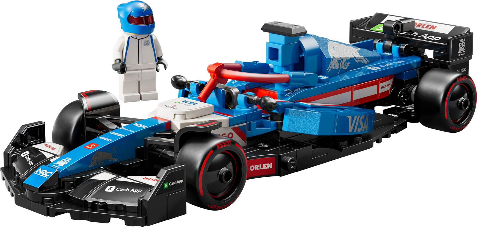 Lego Speed Champions 77246 Bolid F1 Visa Cash App RB VCARB 01