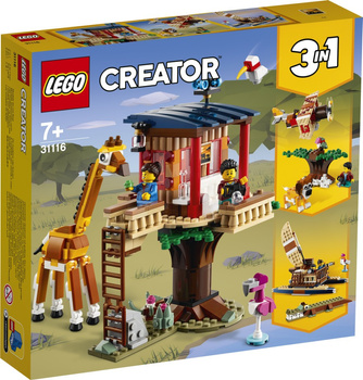 LEGO CREATOR  Domek na drzewie na safari 31116